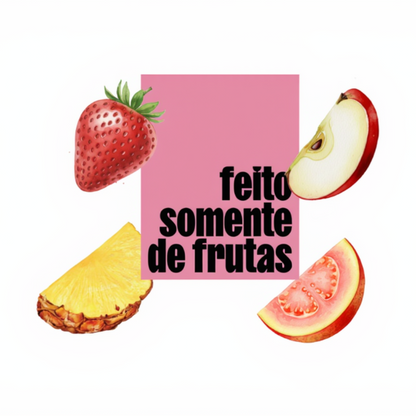 Barra Natural de Frutas — Goiaba e Maçã
