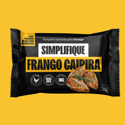 Tempero Natural para Frango — Frango Caipira